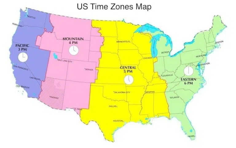multiple time zones fantastical for mac