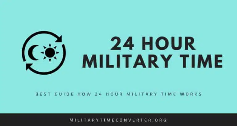 What is a 24-Hour Clock? Learn Convert and Read 24-Hour Time