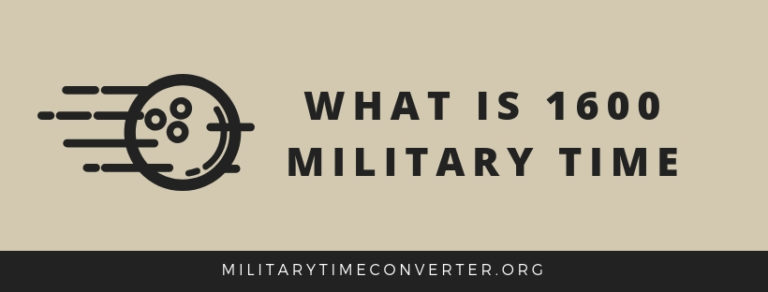 Simple Trick How To Convert 1600 Hours Military Time