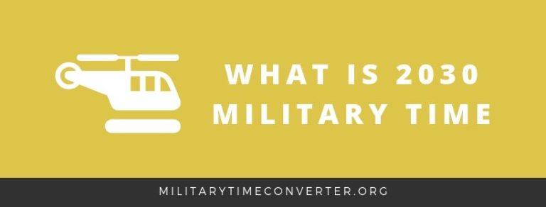 What Is 1800 Military Time Learn How To Convert 1800 Hours