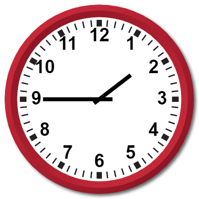 0145 Hours Military Time on the Analog Clock