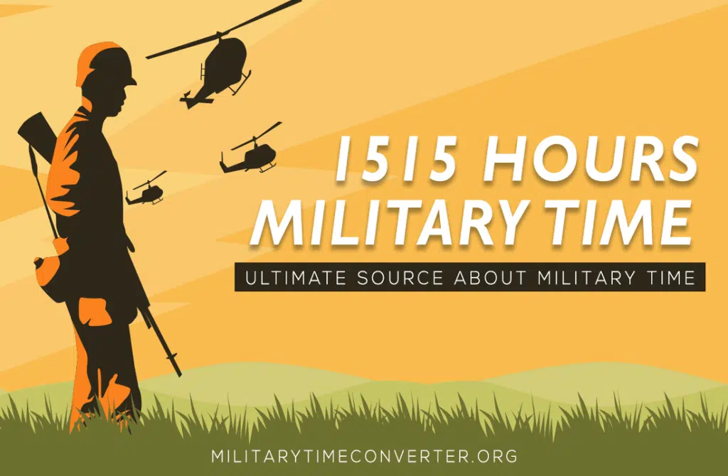 1515 hours military time conversion