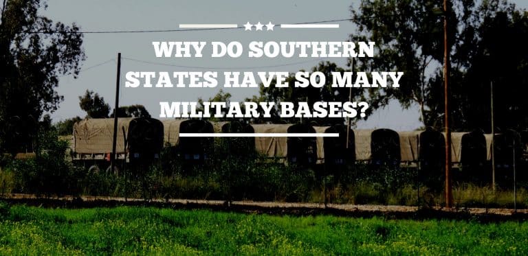 Why Do Southern States Have So Many Military Bases?
